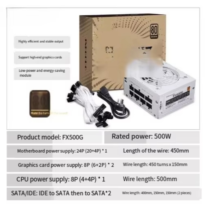 Sfx Modular Power Supply 850W Gold - В наличии: Блок питания SFX 750W/850W