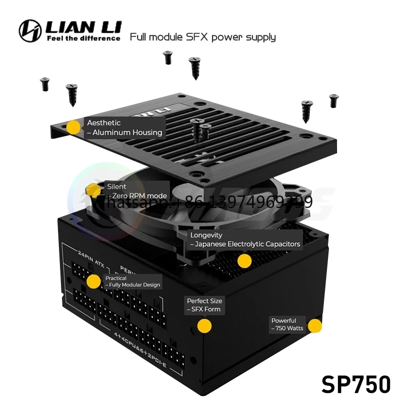 750W Sfx Fully Modular Power Supply - Блок питания LIAN LI PSU 750W