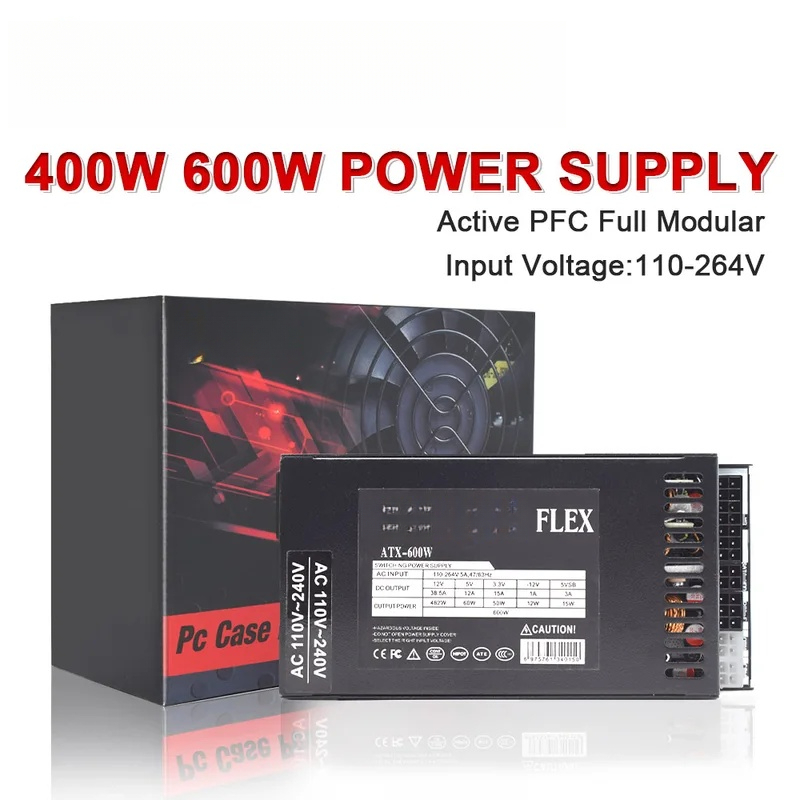 Flex Atx Power Supply 600W 1U - CHJJULONGFENGBAO ATX 400 Вт 600 Вт