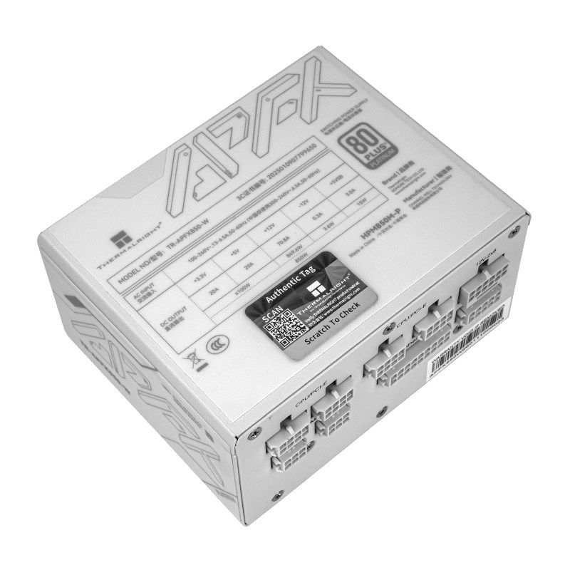 Блок питания Thermalright TR-A – обзор и цена 1000W White Modular Power Supply