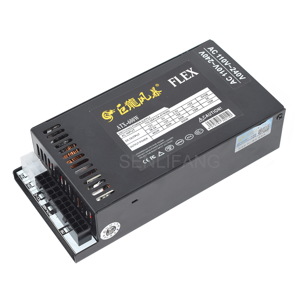 Новый блок питания для ПК 400  – обзор и цена Flex Atx Power Supply 600W 1U